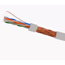 SFTP CAT6 Cable LSZH Fluke probado Soild Gris de cobre desnudo